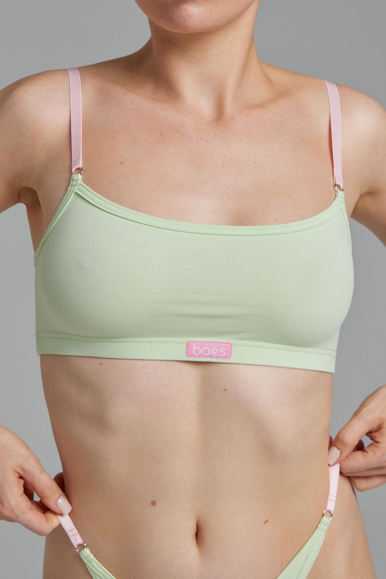 Оригинальный топ «Фисташковый мусс»