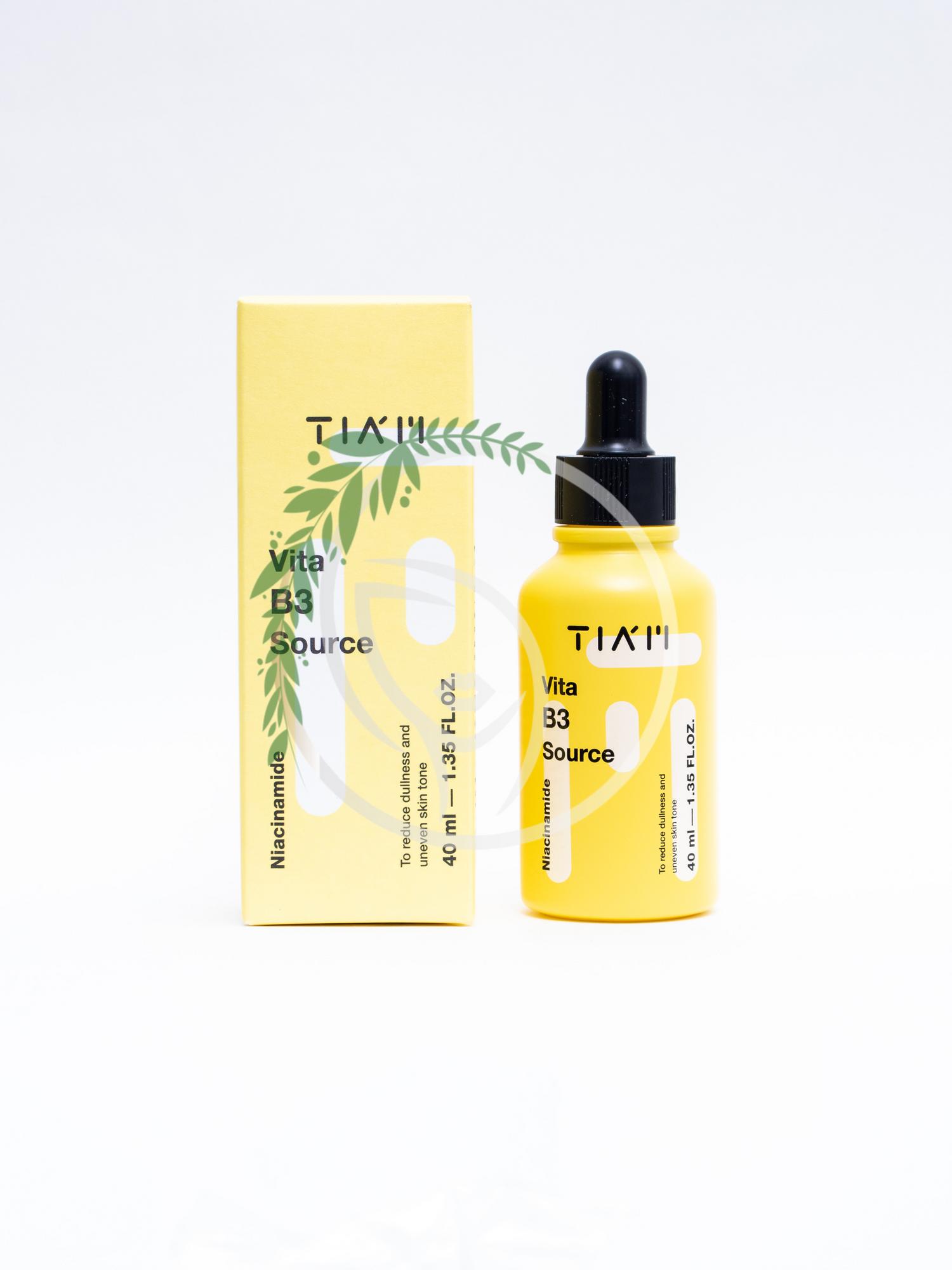 Сыворотка с содержанием ниацинамида (10%) и арбутина (2%) Tiam Vita B3 Source 40мл