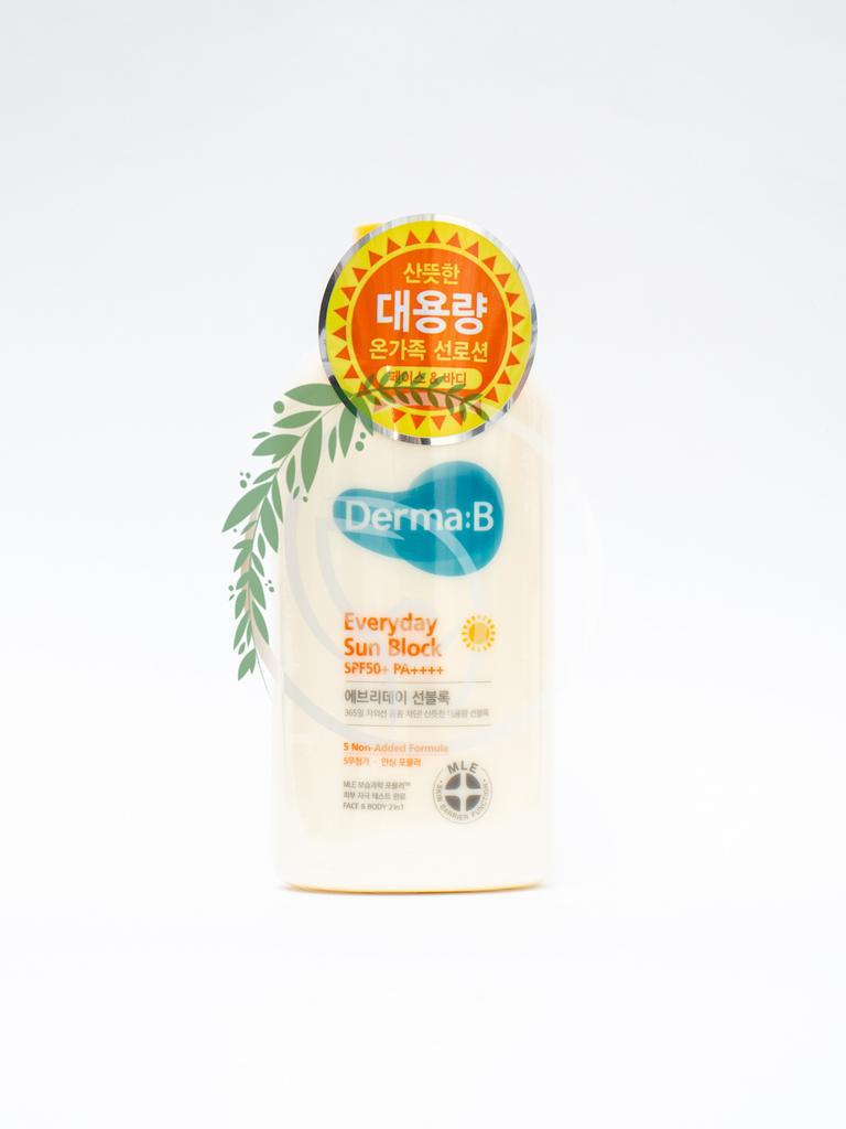 Солнцезащитное средство Derma-B Everyday Sun Block SPF50+ PA++++ 200ml