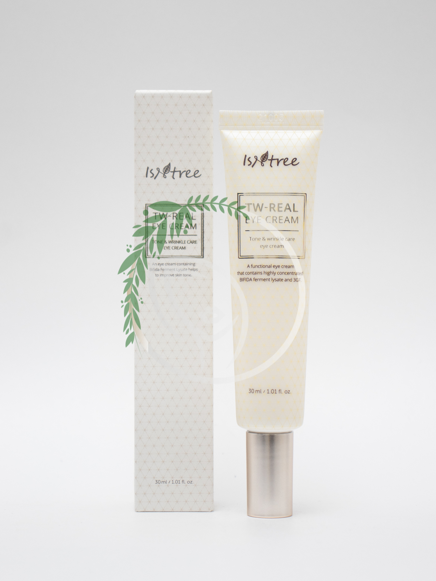 Омолаживающий крем для области вокруг глаз с лизатом бифидобактерий IsNtree TW-REAL Eye Cream 30 ml