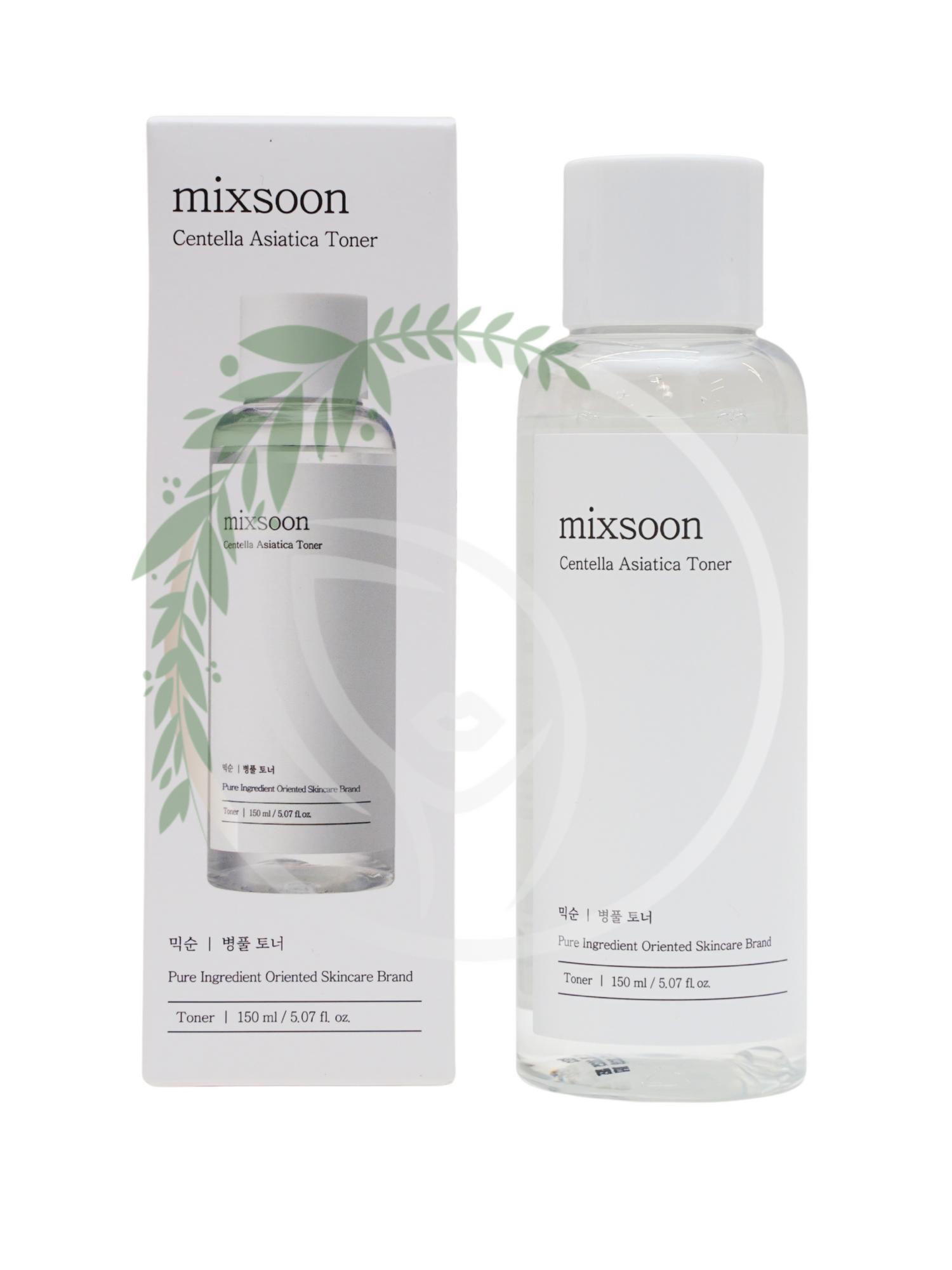 Успокаивающий тонер с центеллой азиатской MIXSOON Centella Asiatica Toner 150 ml
