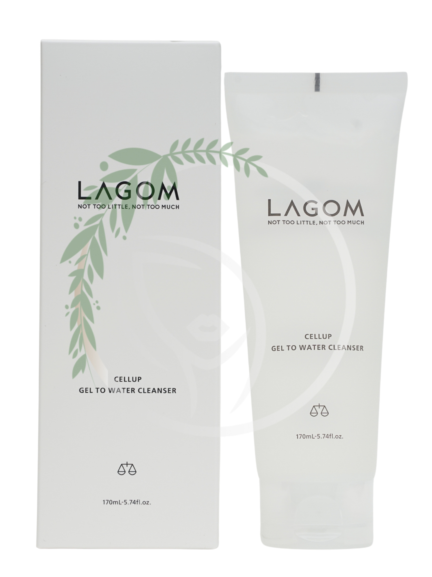 Нежный и мягкий гель для умывания Lagom Cellup Gel To Water Cleanser 170 ml