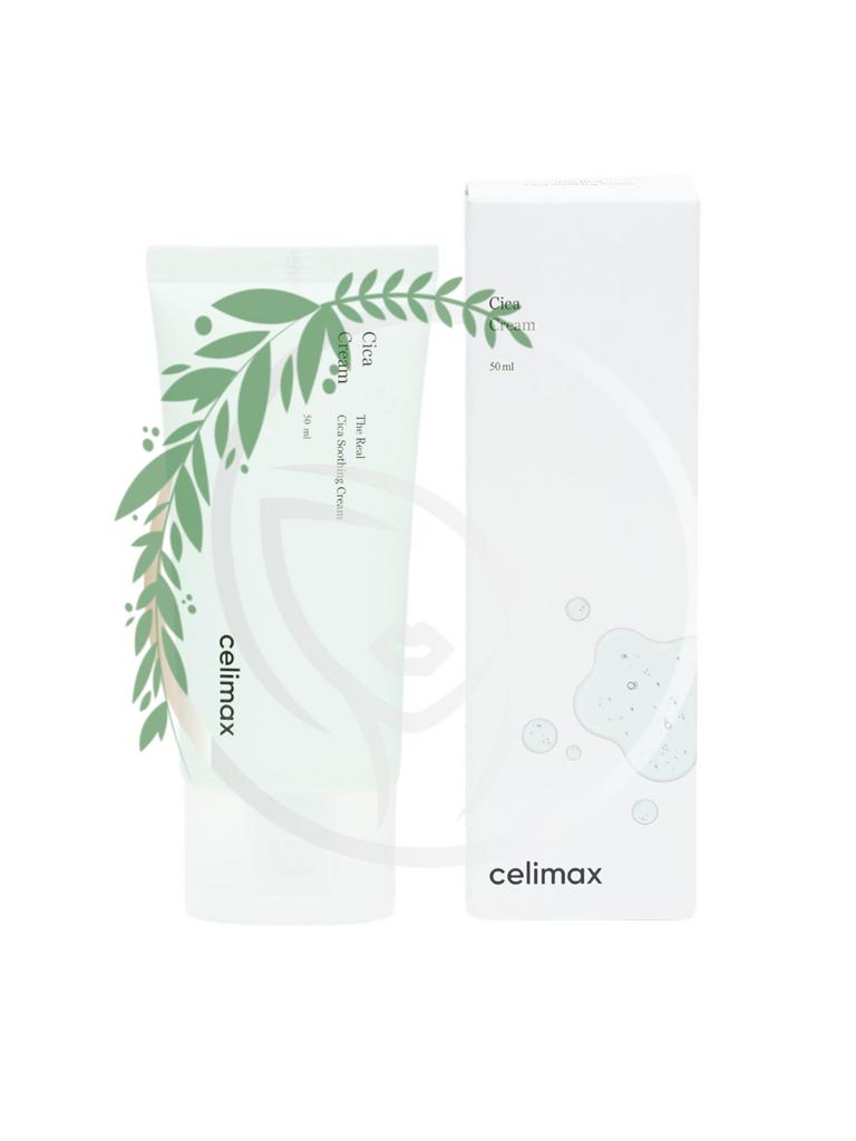 Успокаивающий крем с центеллой азиатской Celimax The Real Cica Soothing Cream 50ml