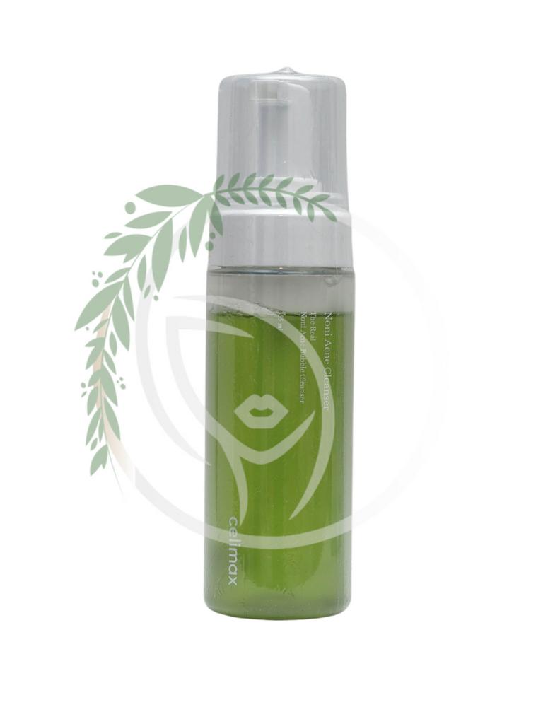 Пузырьковая пенка с экстрактом нони Celimax The Real Noni Acne Bubble Cleanser 155 ml