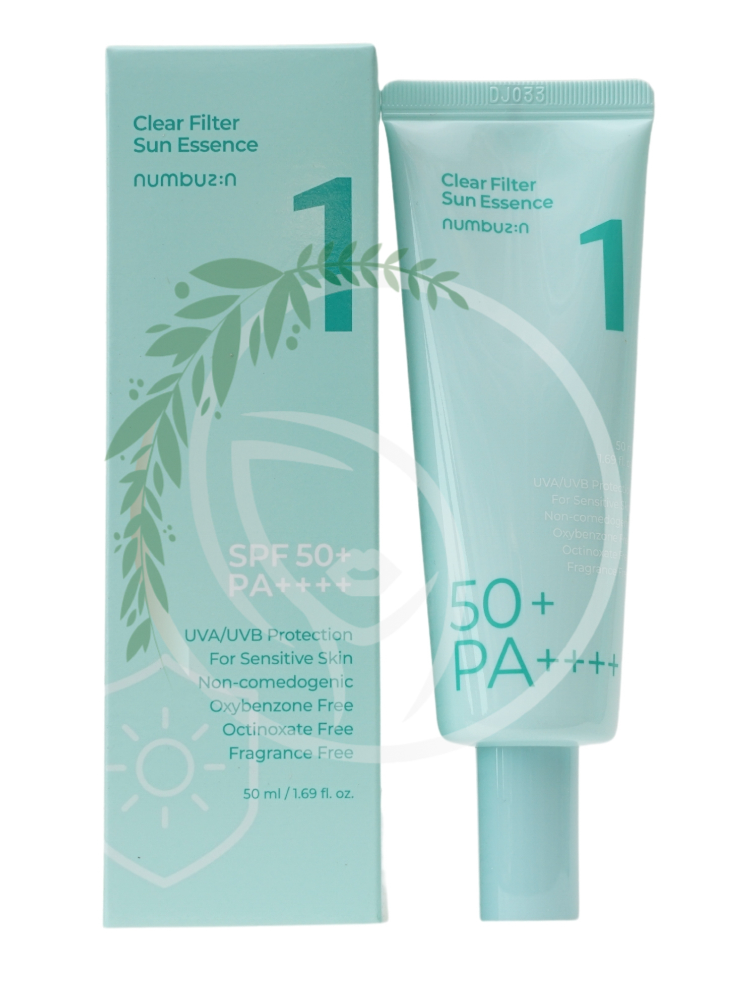 Успокаивающая солнцезащитная эссенция  Numbuzin No.1 Clear Filter Sun Essence 50 мл