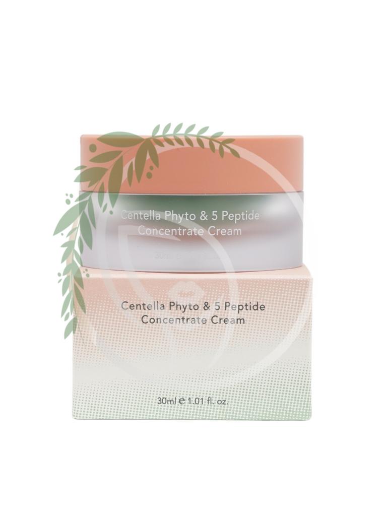 Антивозрастной крем на основе пептидного комплекса Haruharu Wonder Centella Phyto & 5 Peptide Concentrate Cream 30ml