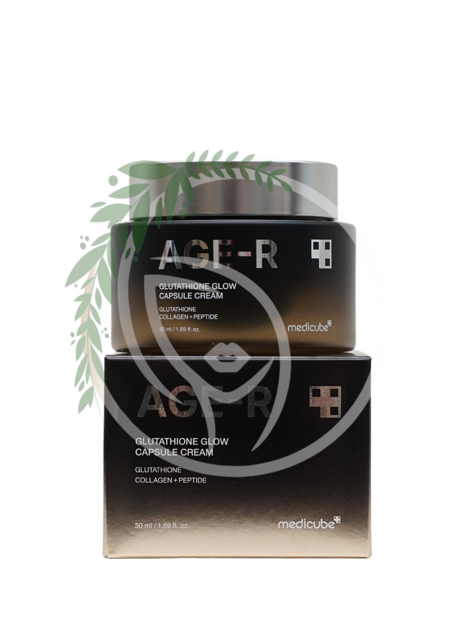 Осветляющий крем с капсулами глутатиона Medicube AGE-R Glutathione Glow Capsule 50ml