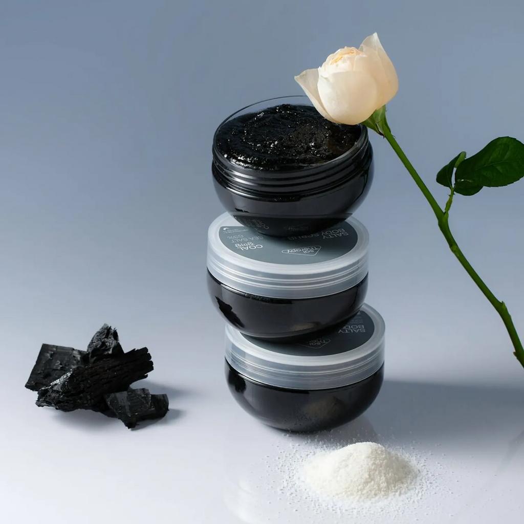 Солевой скраб для тела с древесным углем SalTherapy Salty Coal Body Scrub 300g