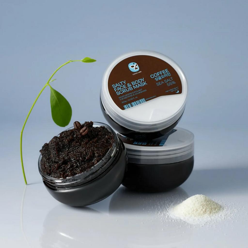 Солевой скраб для лица и тела с кофе SalTherapy Salty Coffee Face&Body Scrub 300g