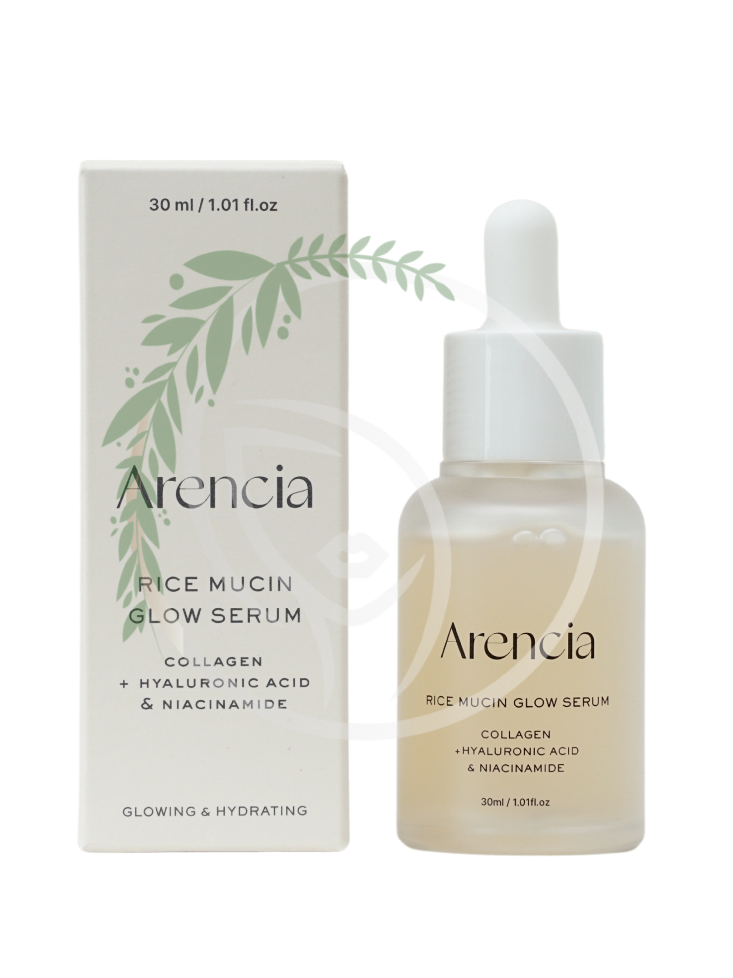 Сыворотка для сияния кожи Arencia Rice Mucin Glow Serum 30ml