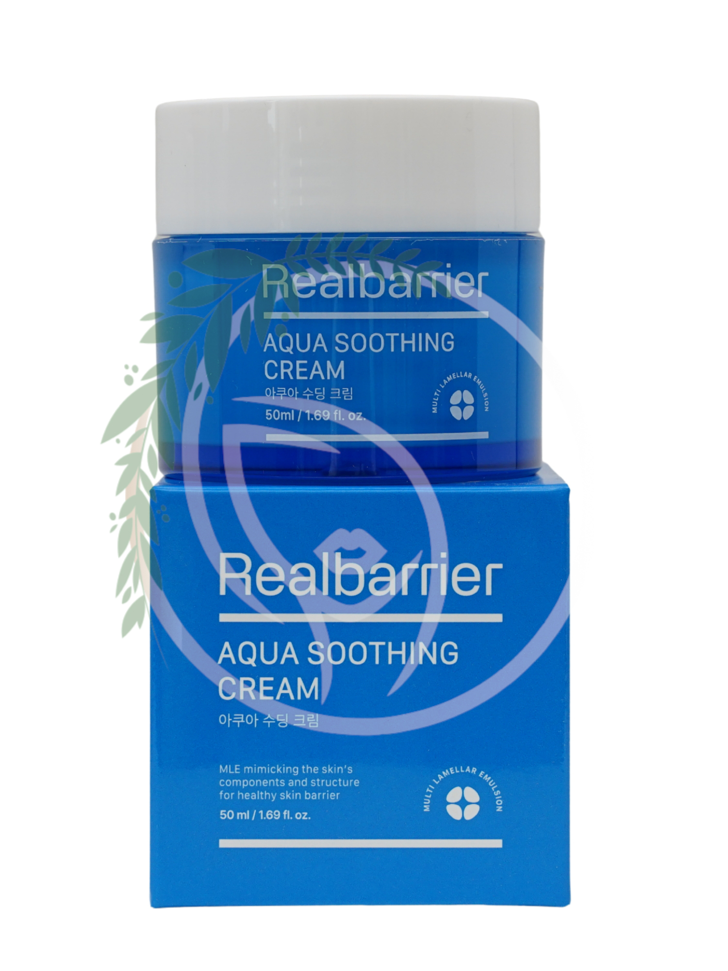 Успокаивающий крем-гель с охлаждающим действием Real Barrier Aqua Soothing Gel Cream 50 ml
