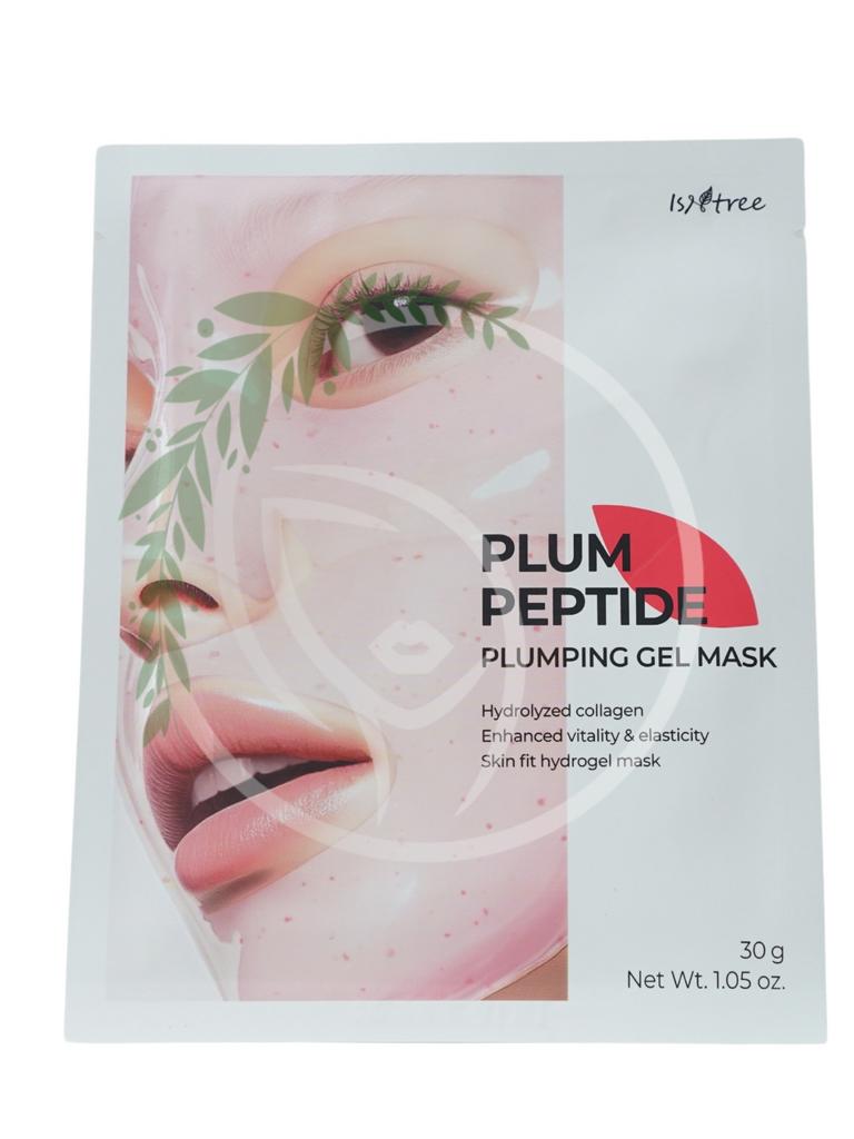 Гидрогелевая маска с пептидами и коллагеном Isntree Plum Peptide Plumping Gel Mask 1шт