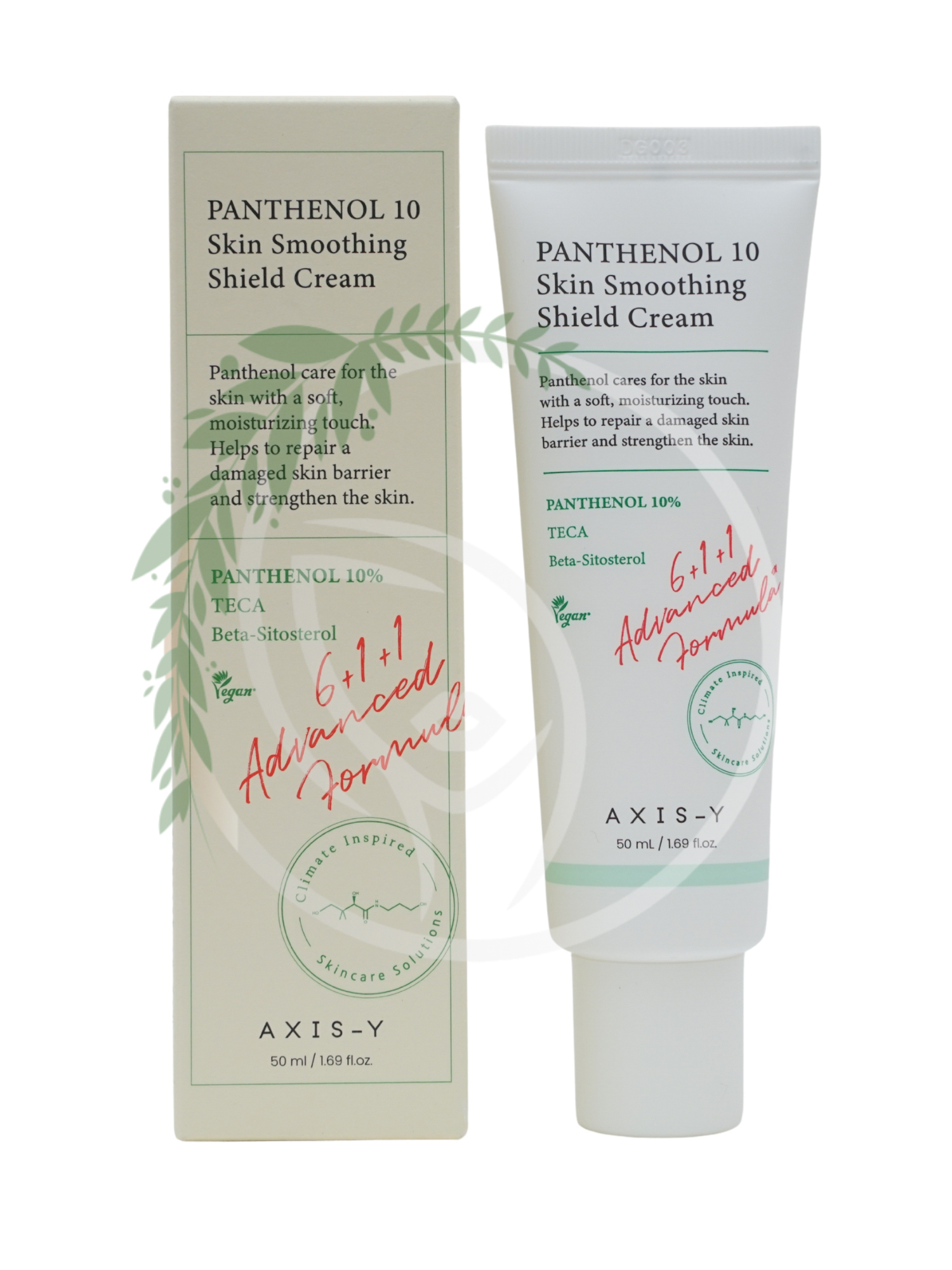 Восстанавливающий крем для лица AXIS-Y Panthenol 10 Skin Smoothing Shield Cream 50ml