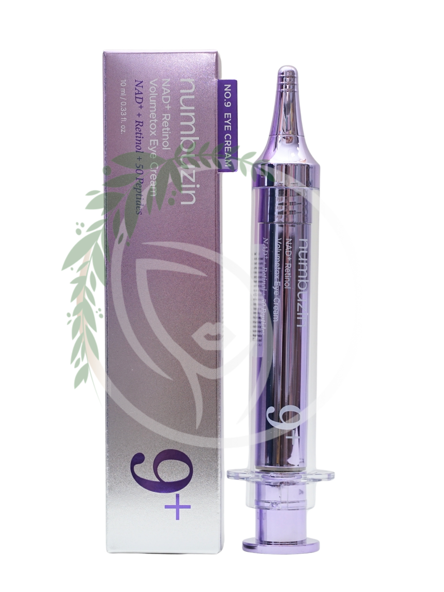 Крем для век с пептидами Numbuzin No.9 NAD+ Retinol Volumetox Eye Cream 10ml