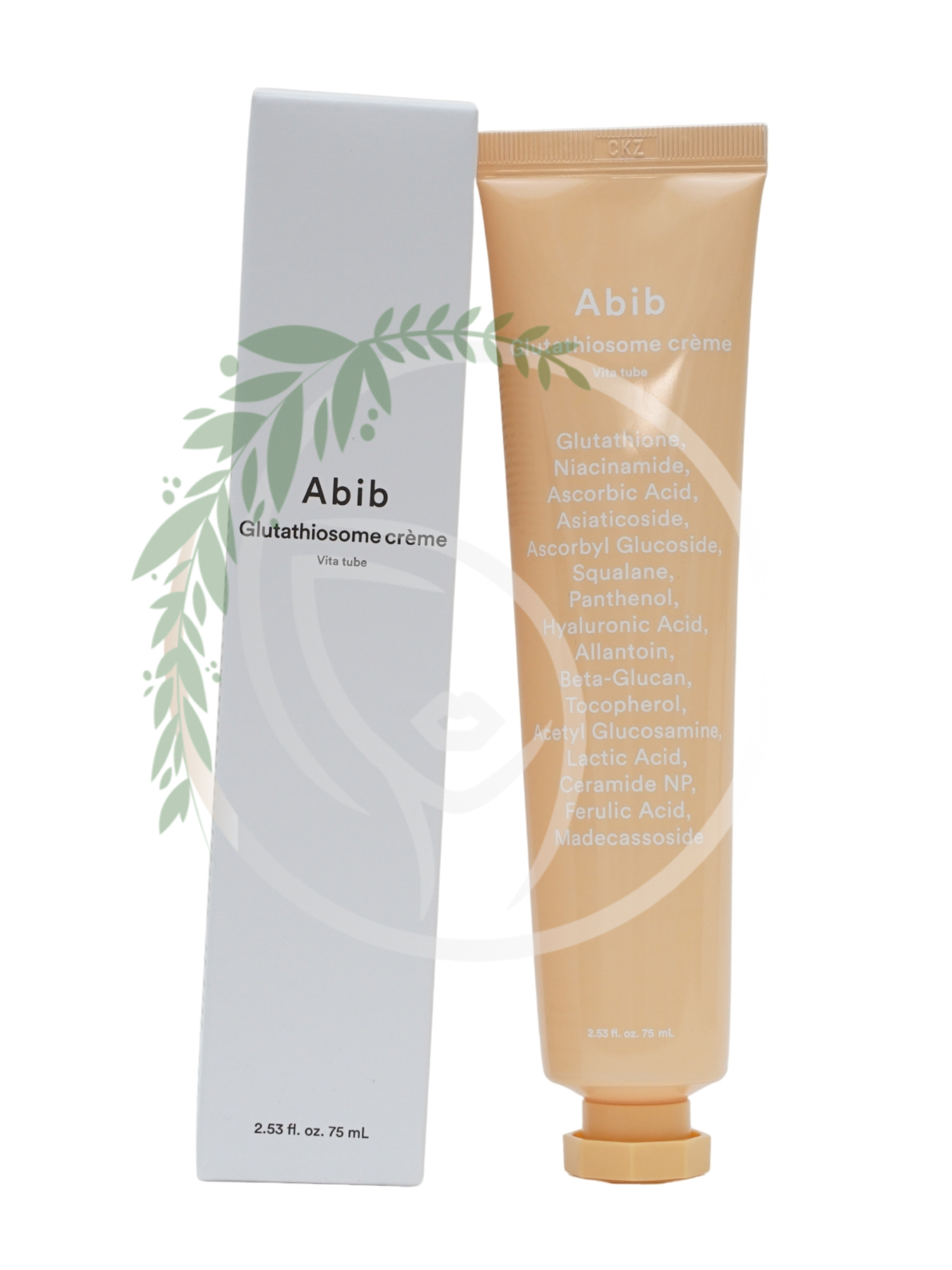 Осветляющий крем с глутатионом Abib Glutathiosome Cream Vita Tube 75 ml