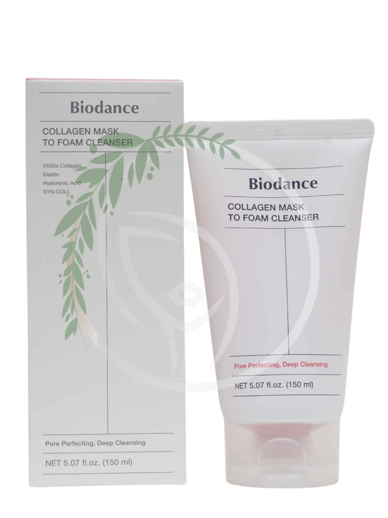 Маска-пенка для глубокого очищения пор с коллагеном Biodance Collagen Mask to Foam Cleanser 150 ml