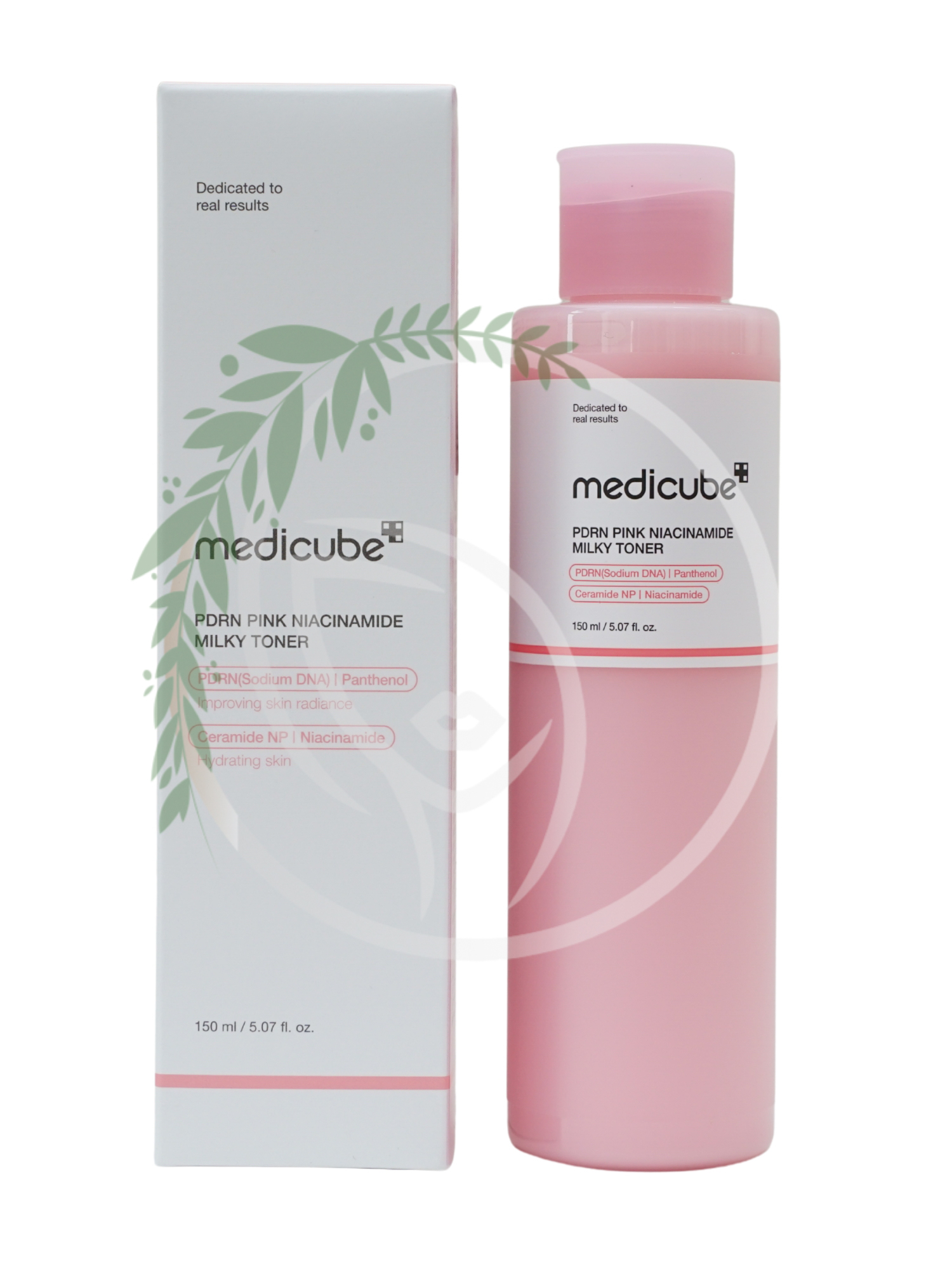Молочный тонер с ПДРН и ниацинамидом Medicube PDRN Pink Niacinamaide Milky Toner 150ml