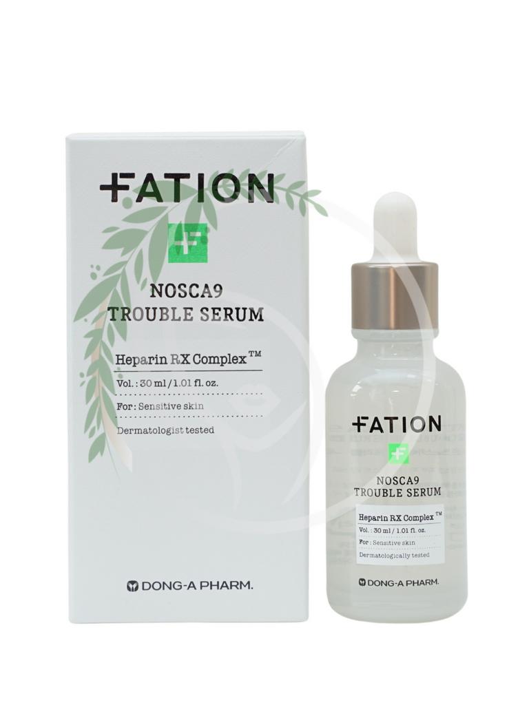 Успокаивающая сыворотка для проблемной кожи FATION Nosca9 Trouble Serum 30 ml