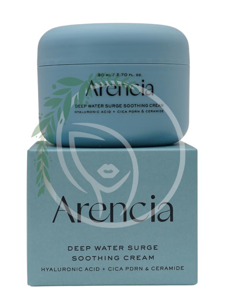 Успокаивающий крем с ПДРН и пептидами Arencia Deep Water Surge Soothing Cream 110ml