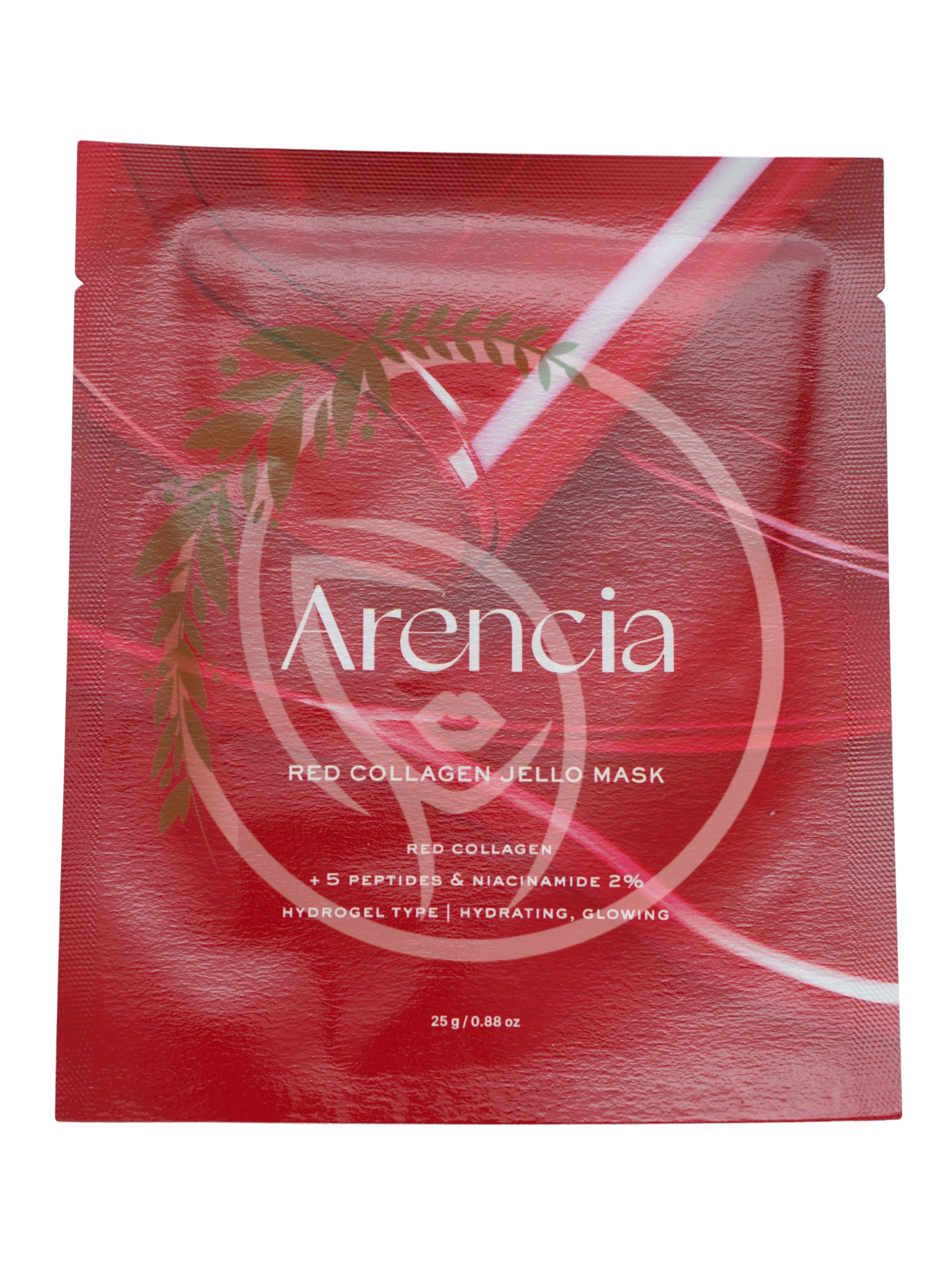 Гидрогелевая маска с коллагеном и пептидами Arencia Red Collagen Jello Mask 1шт