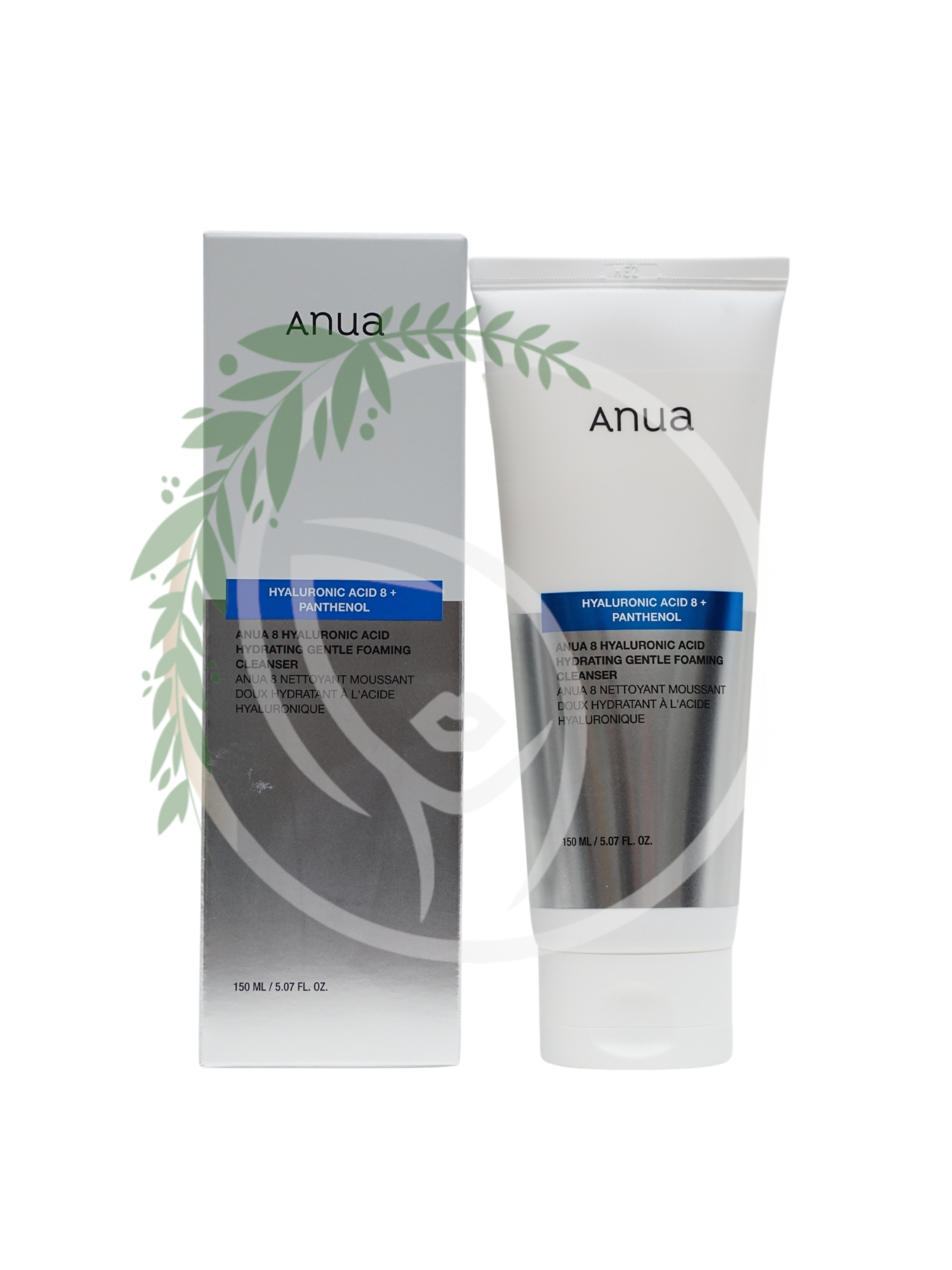 Мягкая пенка для умывания Anua 8 Hyaluronic Acid Hydrating Gentle Foaming Cleanser 150 мл