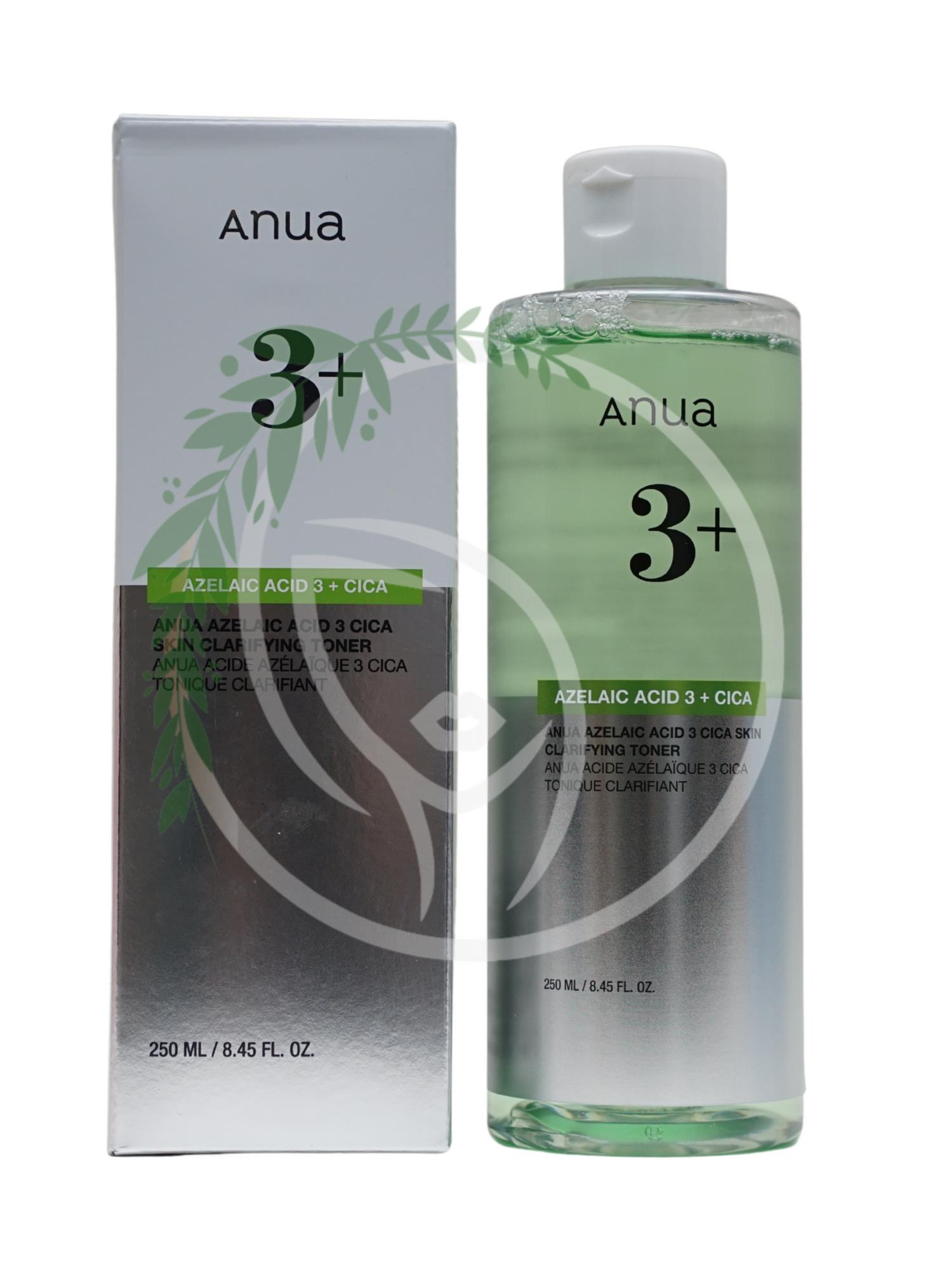 Тонер с азелаиновой кислотой Anua Azelaic 3 Cica Skin Clarifying Toner 250 ml