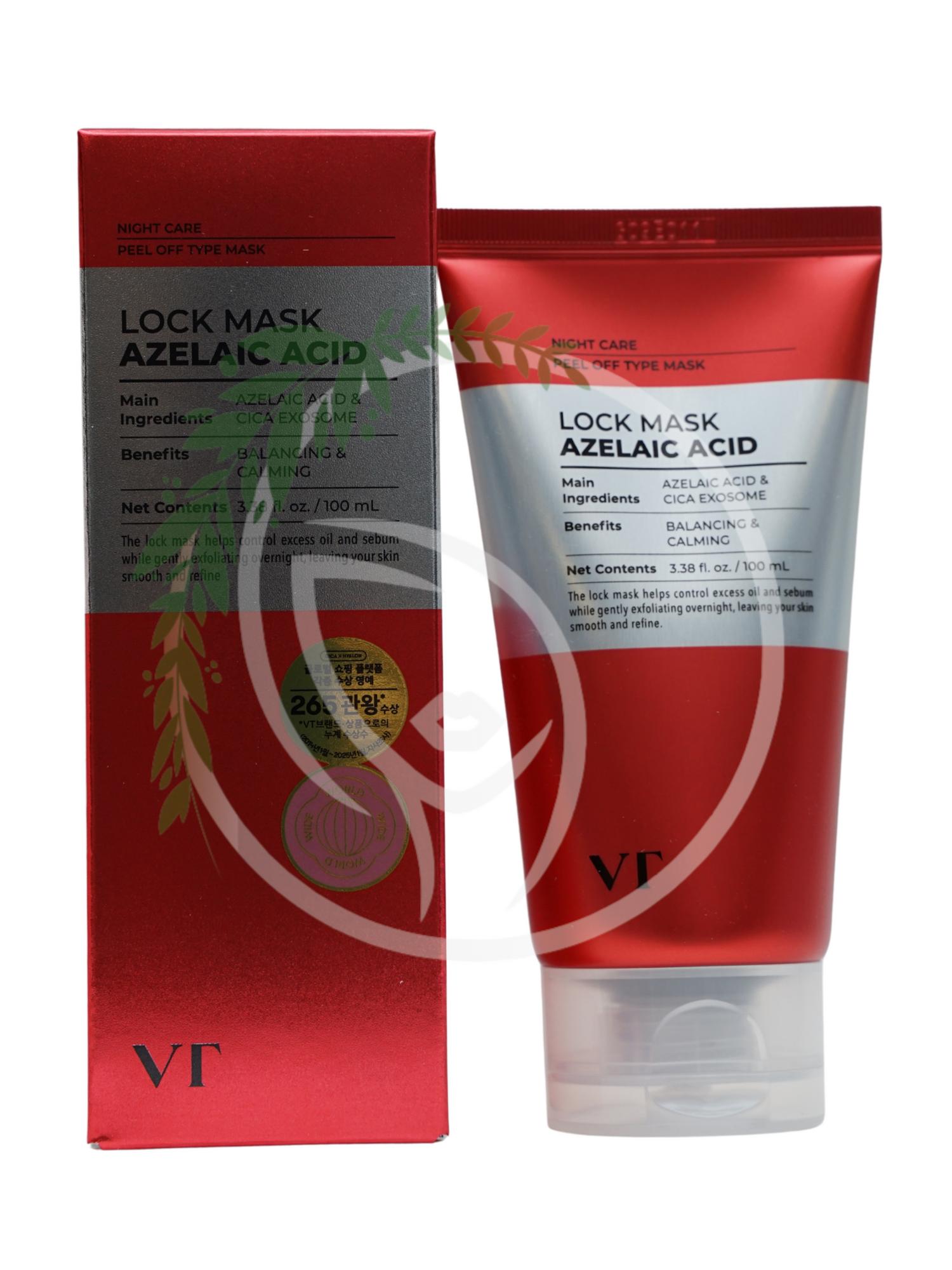 Ночная маска-плёнка с азелаиновой кислотой VT Cosmetics Az Care Lock Mask 100 ml