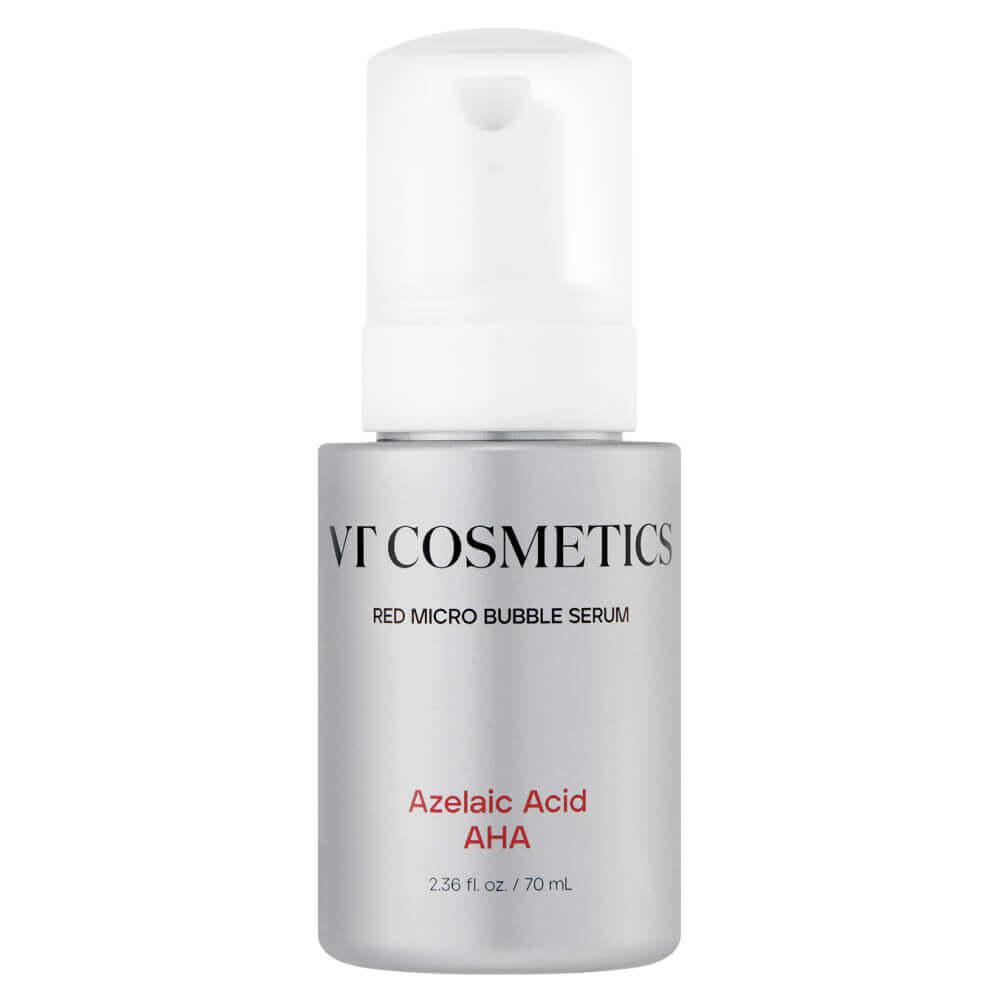 Пузырьковая сыворотка с азелаиновой кислотой VT Cosmetics Az AHA Red Micro Bubble Serum 70 ml