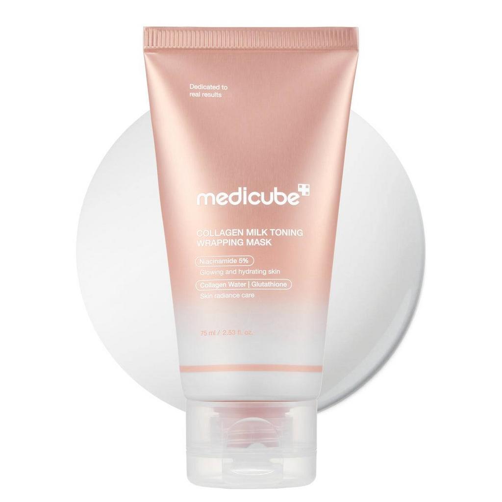 Коллагеновая маска-пленка Medicube Collagen Milk Toning Wrapping Mask 75 ml