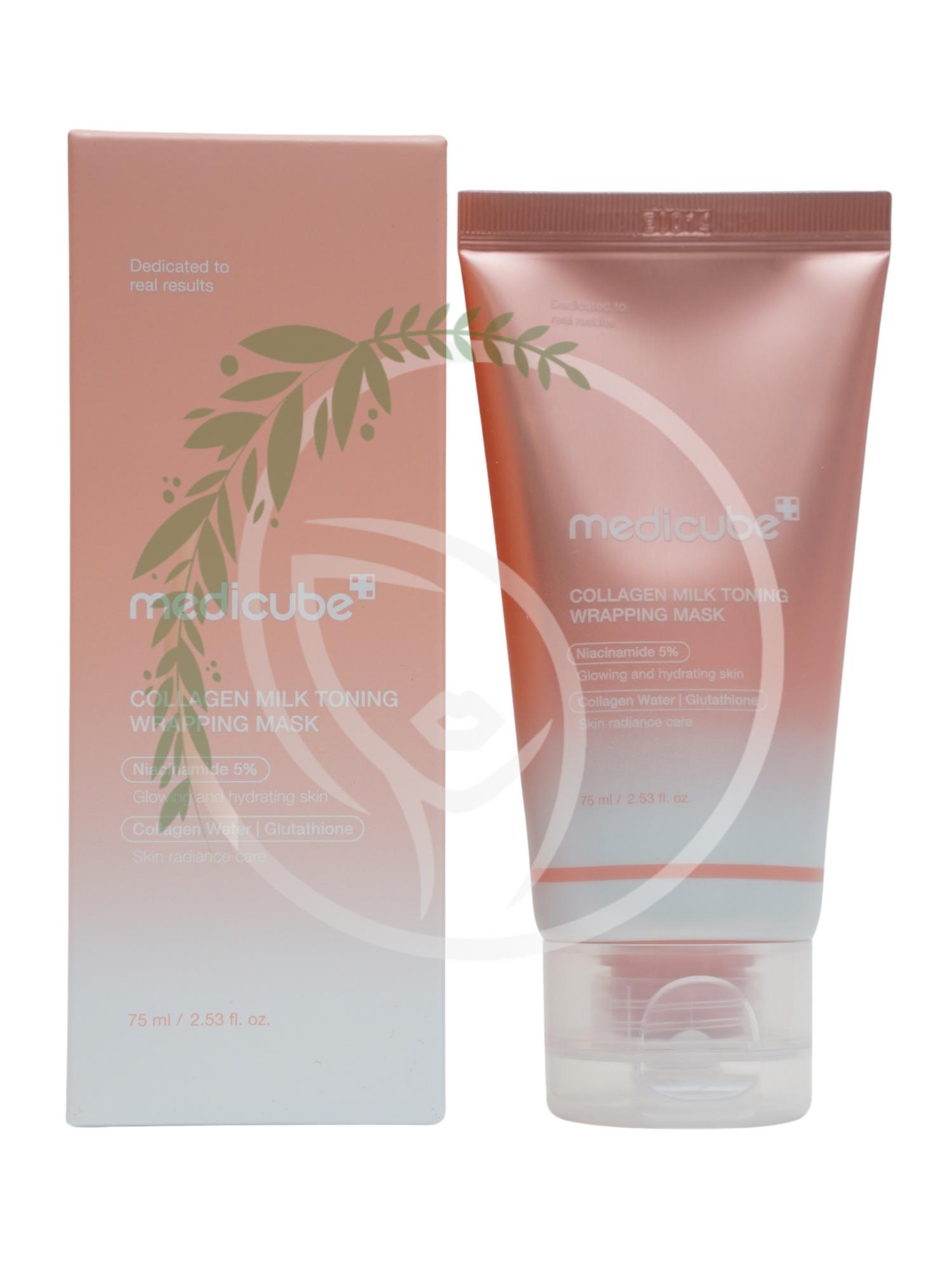 Коллагеновая маска-пленка Medicube Collagen Milk Toning Wrapping Mask 75 ml