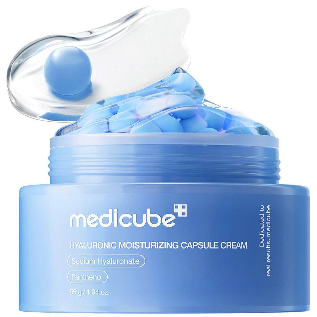 Увлажняющий капсульный крем Medicube Hyaluronic Moisturizing Capsule Cream 55g