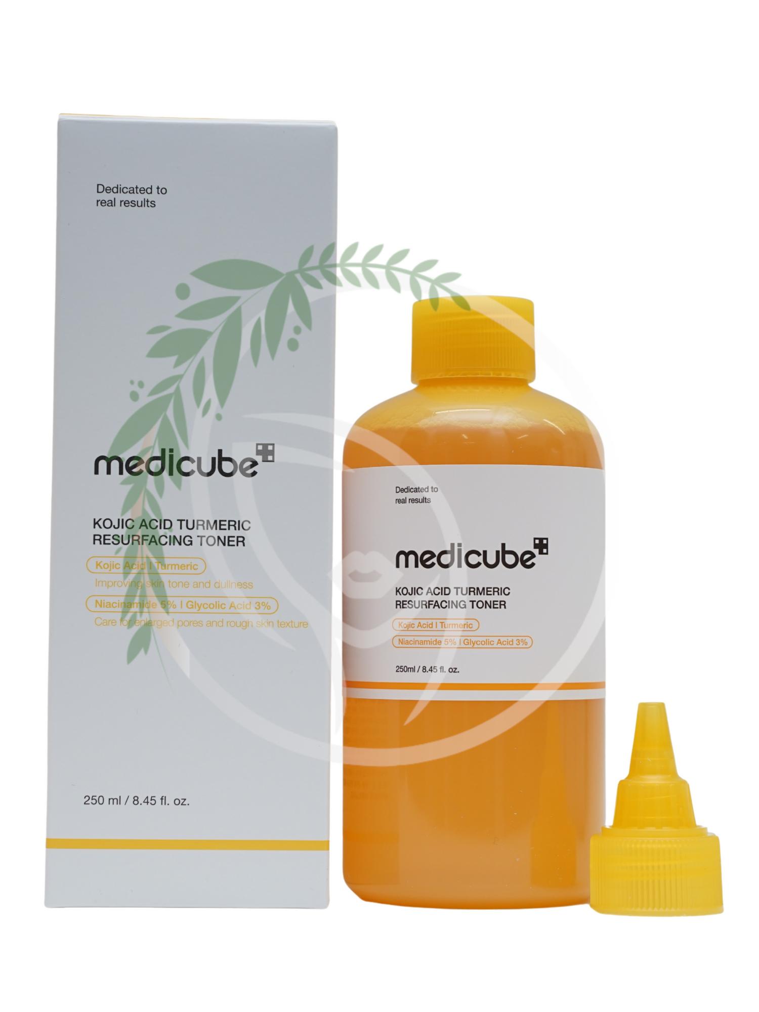 Отшелушивающий тонер с койевой кислотой Medicube Kojic Acid Turmeric Resurfacing Toner 250ml