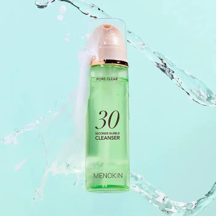 Пузырьковая пенка для умывания MENOKIN 30 Seconds Bubble Cleanser PORE CLEAR 150ml