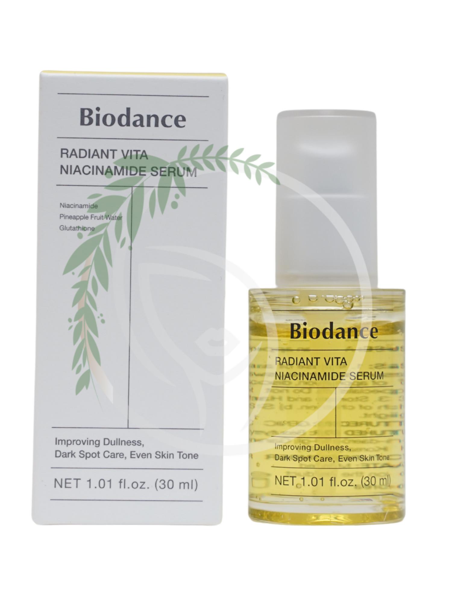 Осветляющая сыворотка с ниацинамидом Biodance Radiant Vita Niacinamide Serum 50 ml
