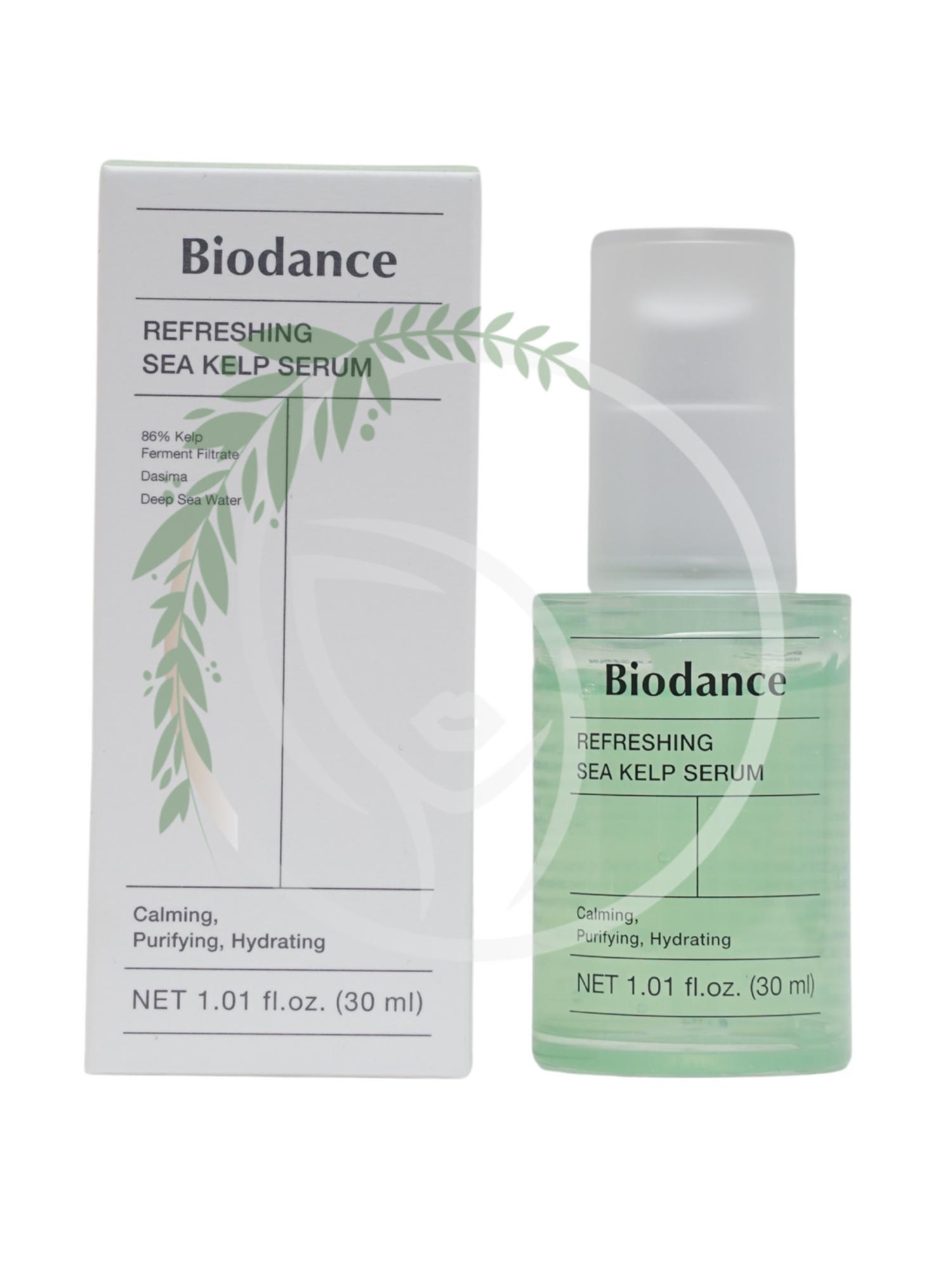 Успокаивающая сыворотка с экстрактом водорослей Biodance Refreshing Sea Kelp Serum 50 ml