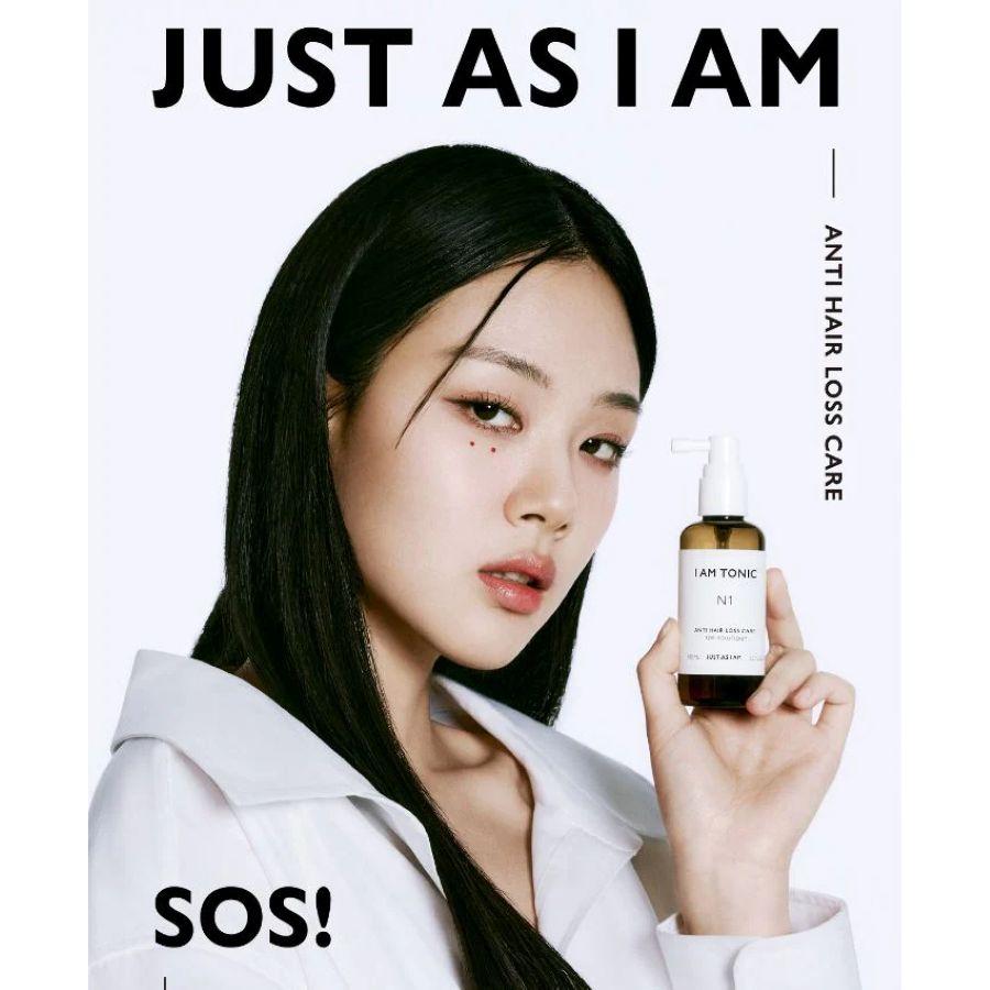 Оздоравливающий тоник для роста волос JUST AS I AM Intensive Scalp Care Tonic 100ml