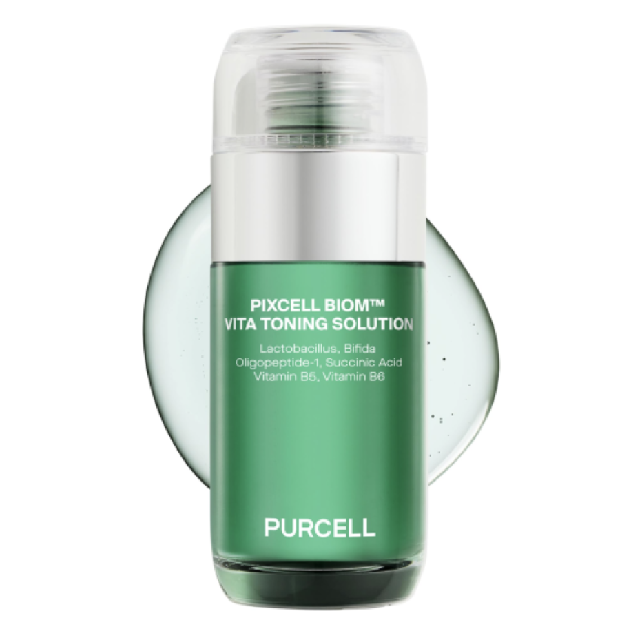 Тонизирующий тонер с пробиотиками и янтарной кислотой PURCELL Pixcell Biom Vita Toning Solution 120 ml