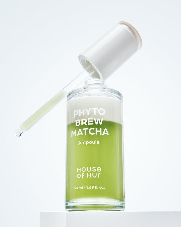 Восстанавливающая сыворотка с матча House of Hur Phytho Brew Matcha Ampoule 50ml