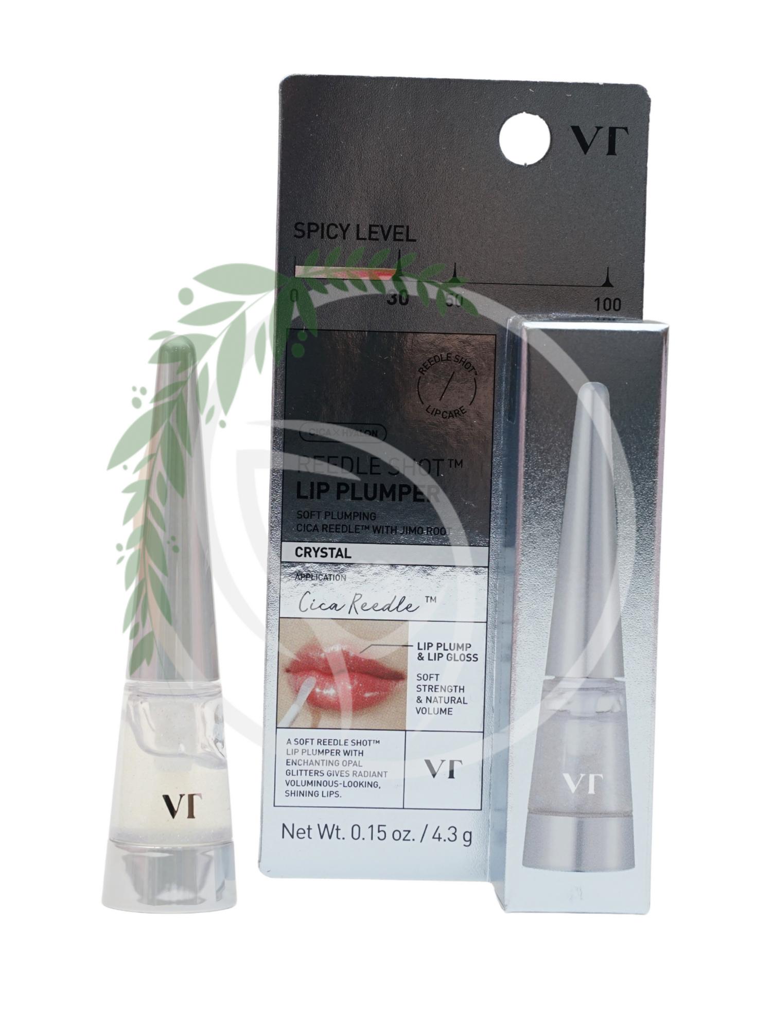 Оттеночный плампер для губ с микроиглами VT Cosmetics Reedle Shot Lip Plumper Crystal 4.6g