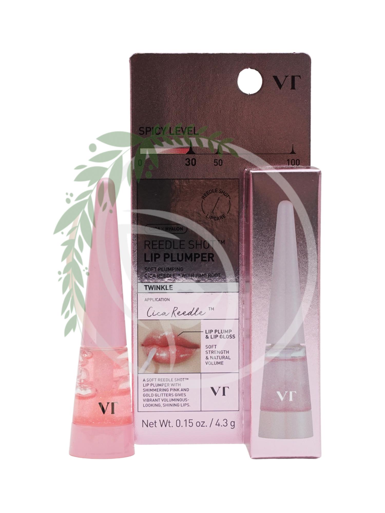 Оттеночный плампер для губ с микроиглами VT Cosmetics Reedle Shot Lip Plumper Twinkle 4.6g