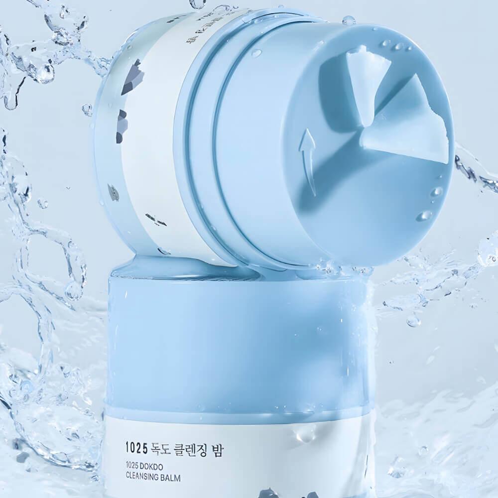 Очищающий бальзам для снятия макияжа с морской водой Round Lab 1025 Dokdo Cleansing Balm 50ml