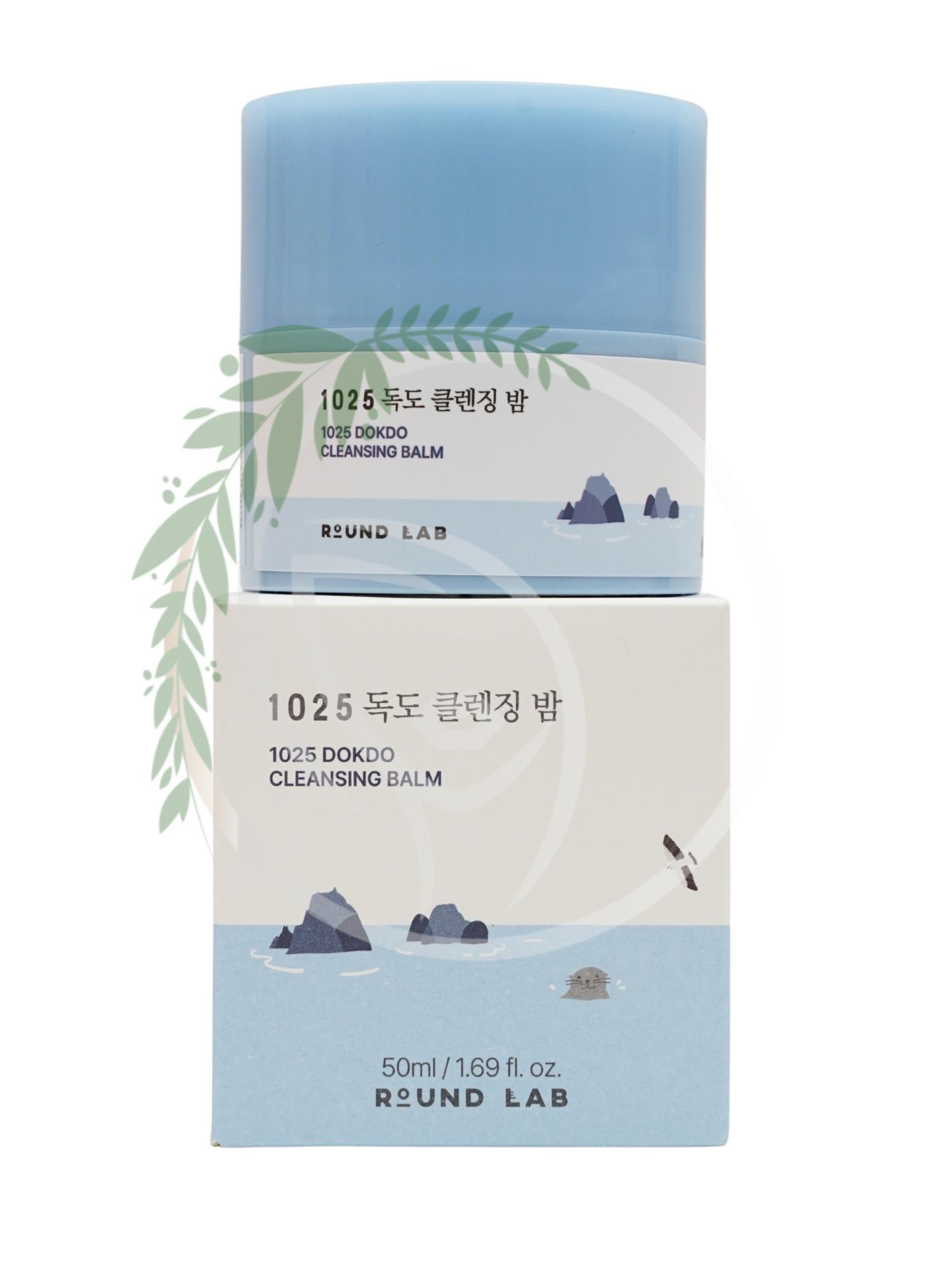 Очищающий бальзам для снятия макияжа с морской водой Round Lab 1025 Dokdo Cleansing Balm 50ml