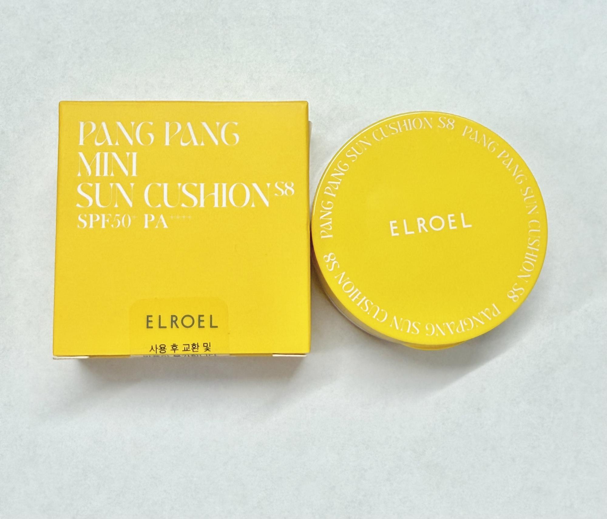 Солнцезащитный кушон ELROEL Pang Pang mini Sun Cushion S8 8g