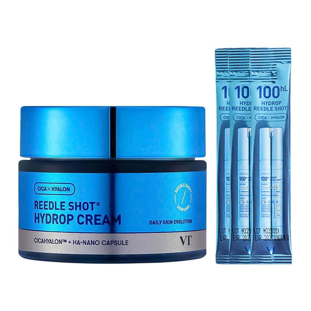 Увлажняющий крем для лица с микроиглами VT Cosmetics Reedle Shot Hydrop Cream Set