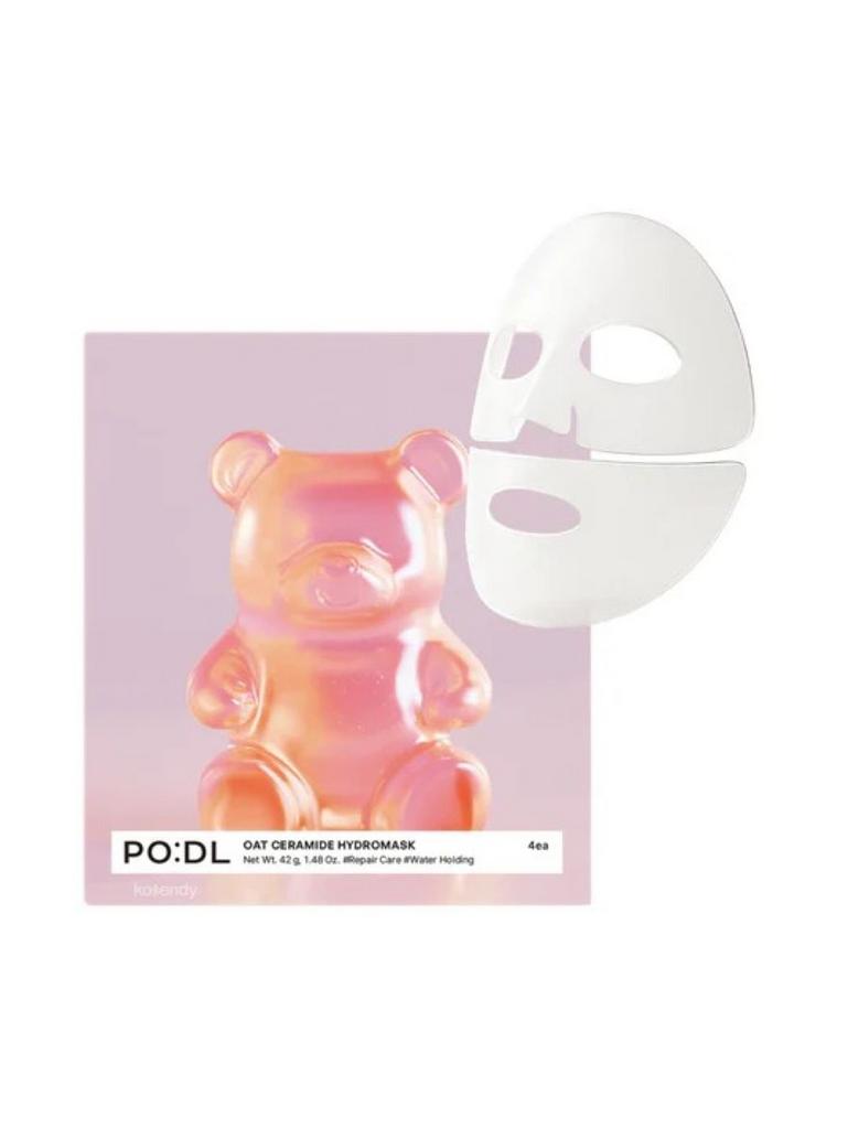 Восстанавливающая гидрогелевая маска PO:DL Oat Ceramide HydroMask 1шт