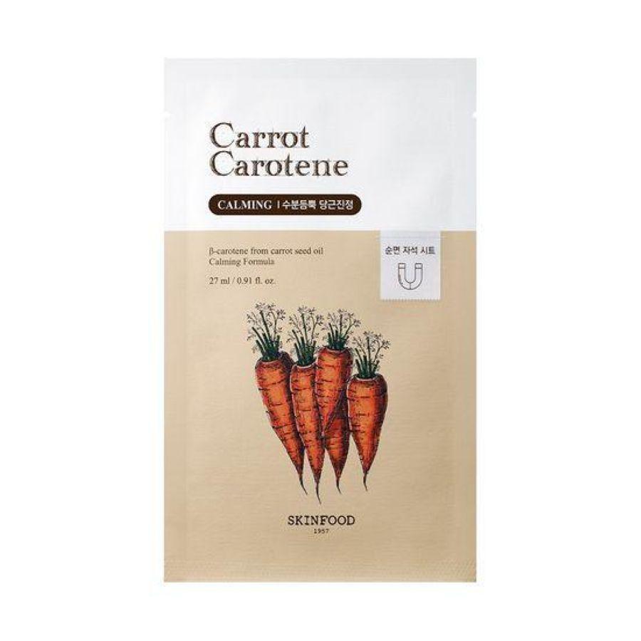 Увлажняющая тканевая маска Skinfood Carrot Carotene Mask 1 шт
