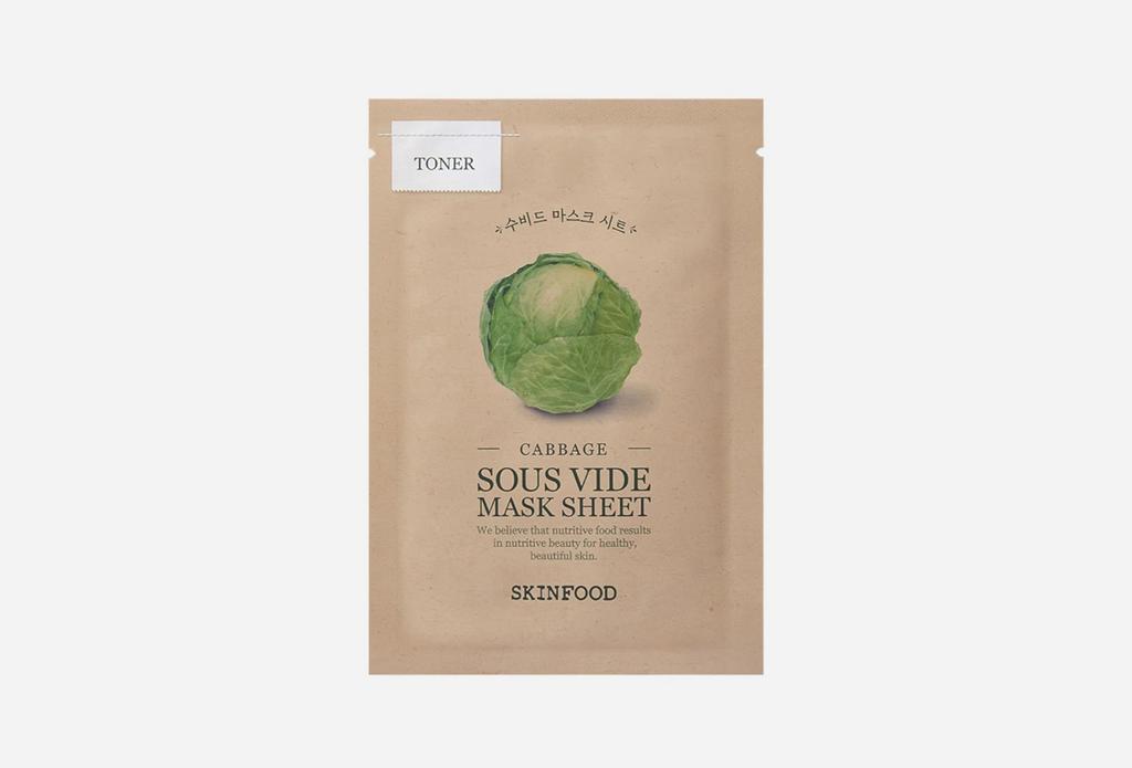 Тканевая маска Skinfood Sous Vide Mask Sheet Cabbage 1 шт
