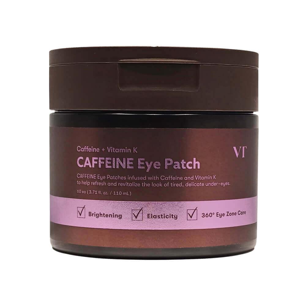 Тканевые патчи для век с кофеином и пептидами VT Cosmetics Caffeine Eye Patch 60шт