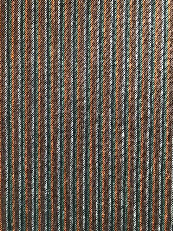 Лён с шерстью "Полоска Перу"