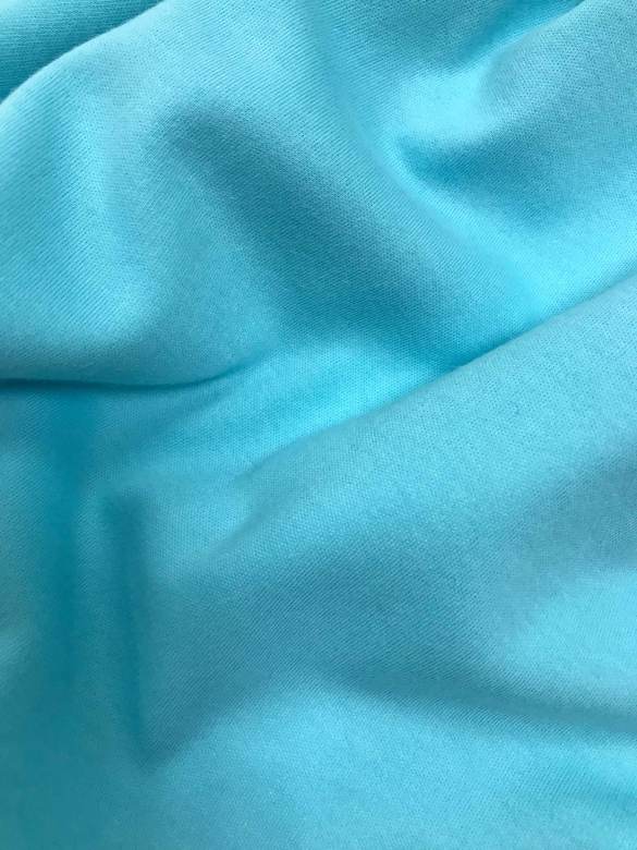 Интерлок голубой